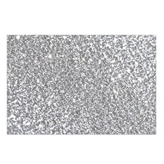 Silver Glitter Texture, Light Creative Background Waist Pouch (Small) from ArtsNow.com Loop