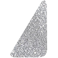 Silver Glitter Texture, Light Creative Background Belt Pouch Bag (Small) from ArtsNow.com Front Left