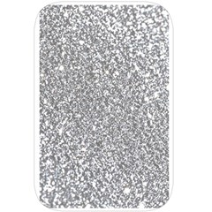 Silver Glitter Texture, Light Creative Background Belt Pouch Bag (Large) from ArtsNow.com Back