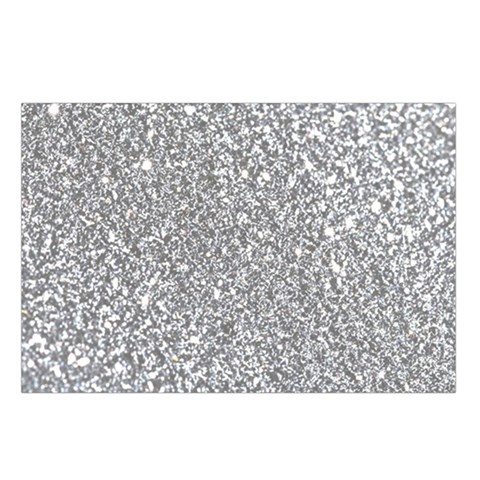 Silver Glitter Texture, Light Creative Background Belt Pouch Bag (Large) from ArtsNow.com Loop