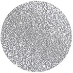 Silver Glitter Texture, Light Creative Background Wooden Bottle Opener (Round)