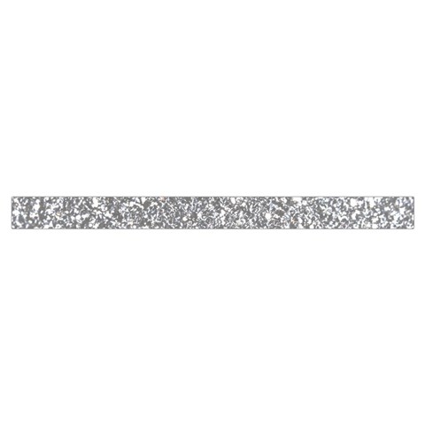 Silver Glitter Texture, Light Creative Background Wristlet Pouch Bag (Small) from ArtsNow.com Strap Outside