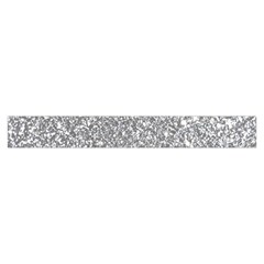 Silver Glitter Texture, Light Creative Background Make Up Case (Large) from ArtsNow.com Zipper Front