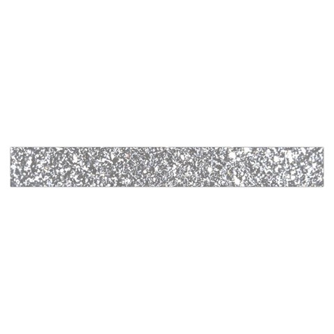 Silver Glitter Texture, Light Creative Background Make Up Case (Large) from ArtsNow.com Zipper Back