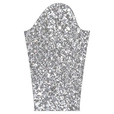 Silver Glitter Texture, Light Creative Background Kids  Midi Sailor Dress from ArtsNow.com Sleeve Right