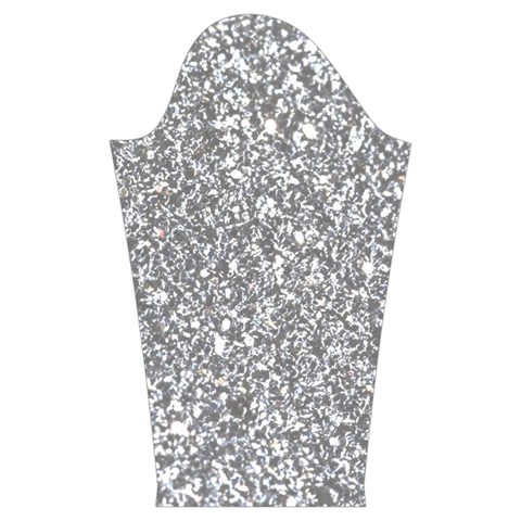 Silver Glitter Texture, Light Creative Background Kids  Midi Sailor Dress from ArtsNow.com Sleeve Left