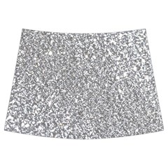 Silver Glitter Texture, Light Creative Background Kids  Midi Sailor Dress from ArtsNow.com Front Skirt