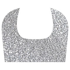 Silver Glitter Texture, Light Creative Background Kids  Midi Sailor Dress from ArtsNow.com Collar