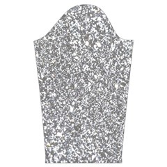 Silver Glitter Texture, Light Creative Background Kids  Long Sleeve Velvet Lounge Robe from ArtsNow.com Sleeve Right