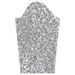 Silver Glitter Texture, Light Creative Background Kids  Long Sleeve Velvet Lounge Robe from ArtsNow.com Sleeve Left