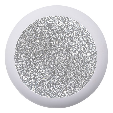 Silver Glitter Texture, Light Creative Background Dento Box with Mirror from ArtsNow.com Front