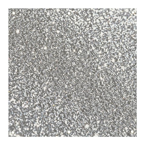 Silver Glitter Texture, Light Creative Background Banner and Sign 3  x 3  from ArtsNow.com Front