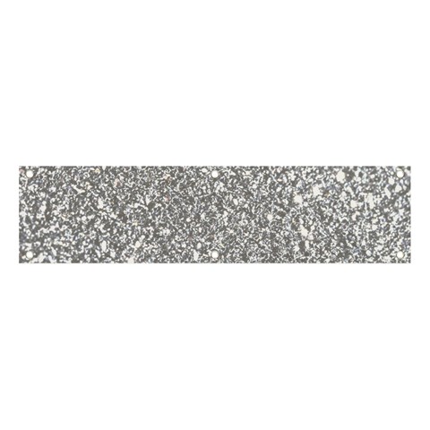 Silver Glitter Texture, Light Creative Background Banner and Sign 4  x 1  from ArtsNow.com Front