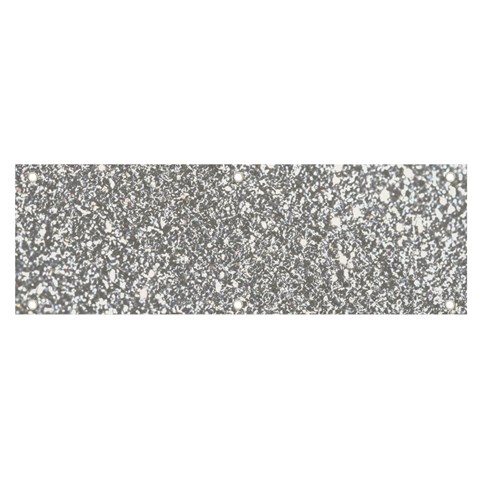 Silver Glitter Texture, Light Creative Background Banner and Sign 6  x 2  from ArtsNow.com Front