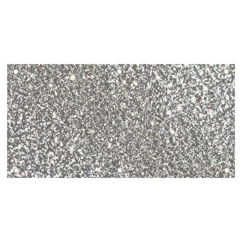 Silver Glitter Texture, Light Creative Background Banner and Sign 6  x 3  from ArtsNow.com Front