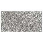 Silver Glitter Texture, Light Creative Background Banner and Sign 6  x 3 