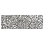 Silver Glitter Texture, Light Creative Background Banner and Sign 12  x 4 