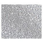 Silver Glitter Texture, Light Creative Background Premium Plush Fleece Blanket (Small)