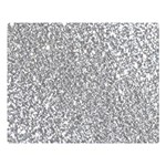 Silver Glitter Texture, Light Creative Background Premium Plush Fleece Blanket (Large)