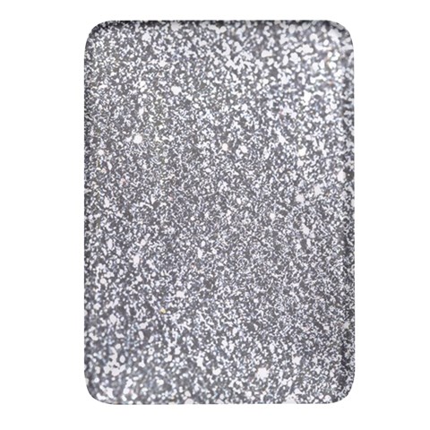 Silver Glitter Texture, Light Creative Background Rectangular Glass Fridge Magnet (4 pack) from ArtsNow.com Front