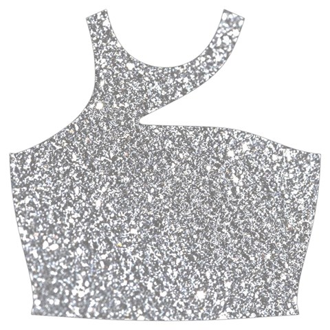 Silver Glitter Texture, Light Creative Background Cut Out Top from ArtsNow.com Front