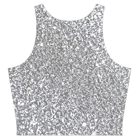 Silver Glitter Texture, Light Creative Background Cut Out Top from ArtsNow.com Back