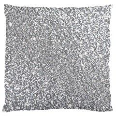 Silver Glitter Texture, Light Creative Background 16  Baby Flannel Cushion Case (Two Sides) from ArtsNow.com Front