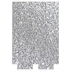 Silver Glitter Texture, Light Creative Background Automatic Folding Umbrella with Case (Medium) from ArtsNow.com Case