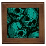 Skulls Framed Tile