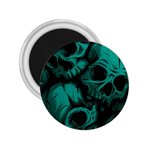 Skulls 2.25  Magnets from ArtsNow.com Front