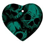 Skulls Ornament (Heart)