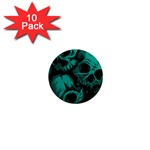 Skulls 1  Mini Magnet (10 pack) 