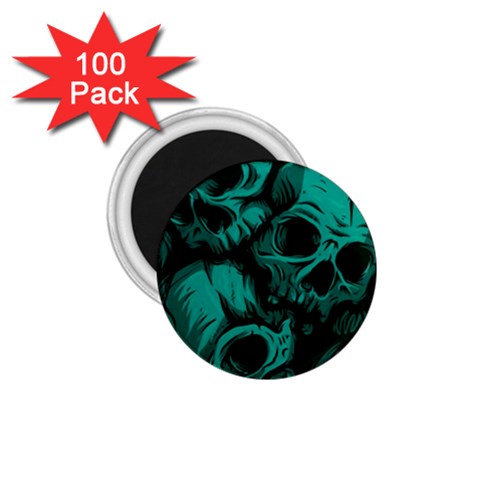 Skulls 1.75  Magnets (100 pack)  from ArtsNow.com Front