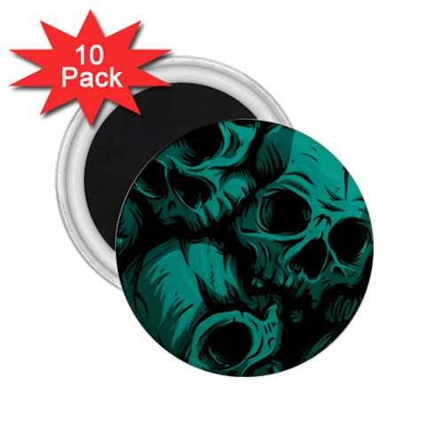 Skulls 2.25  Magnets (10 pack)  from ArtsNow.com Front