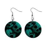 Skulls Mini Button Earrings