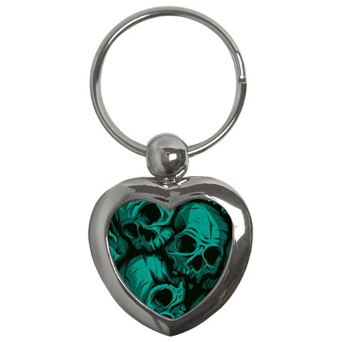 Skulls Key Chain (Heart) from ArtsNow.com Front