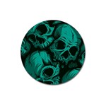 Skulls Magnet 3  (Round)