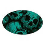 Skulls Oval Magnet