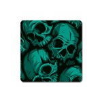 Skulls Square Magnet