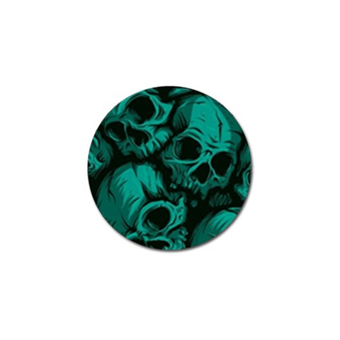 Skulls Golf Ball Marker from ArtsNow.com Front