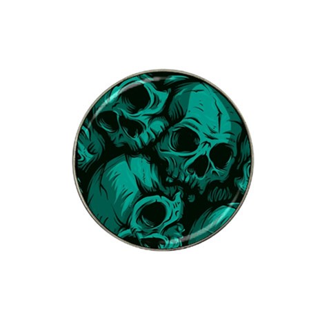 Skulls Hat Clip Ball Marker (4 pack) from ArtsNow.com Front