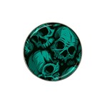 Skulls Hat Clip Ball Marker (4 pack)