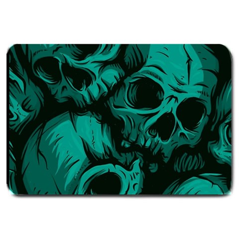 Skulls Large Doormat from ArtsNow.com 30 x20  Door Mat