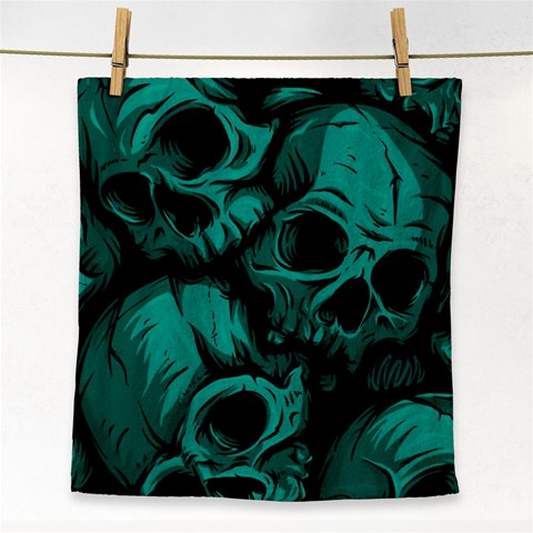 Skulls Face Towel from ArtsNow.com Front