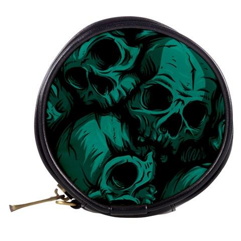 Skulls Mini Makeup Bag from ArtsNow.com Back