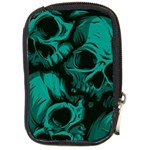 Skulls Compact Camera Leather Case