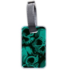 Skulls Luggage Tag (two sides) from ArtsNow.com Front