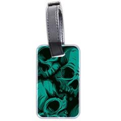 Skulls Luggage Tag (two sides) from ArtsNow.com Back