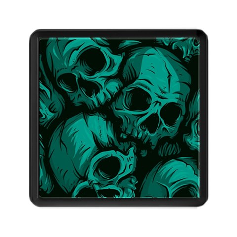 Skulls Memory Card Reader (Square) from ArtsNow.com Front