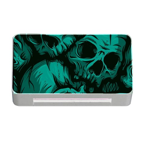 Skulls Memory Card Reader with CF from ArtsNow.com Front